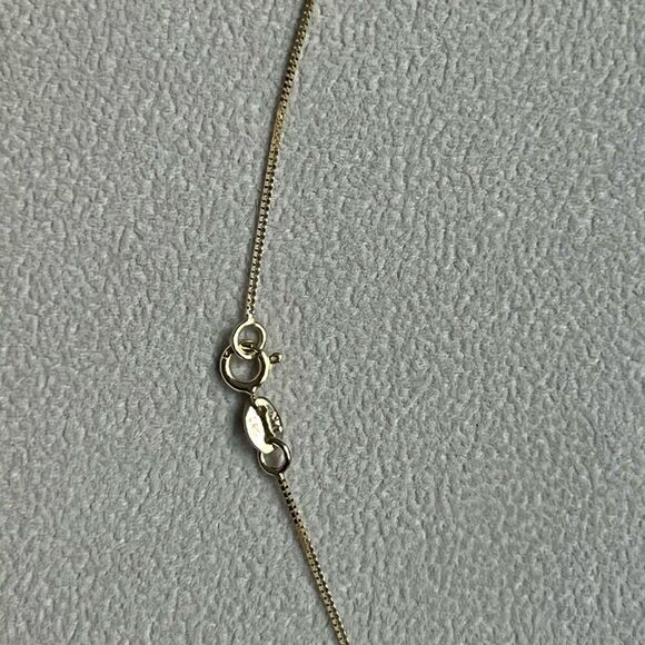 14k real gold 20” chain necklace perfect gift box chain necklace - Picture 4 of 5